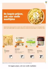 Colruyt folder Pagina 7: Boni Selection geraspte witte kool €0,68, Lasagne bolognese €2,69