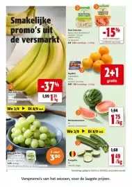 Colruyt folder Pagina 8: Miniwatermeloen €1,94, Papillon mandarijnen €7,98