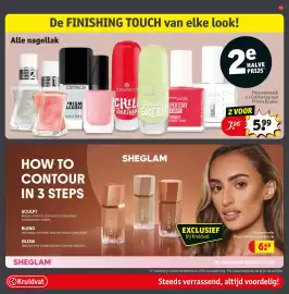 Kruidvat folder Pagina 11: Sheglam matte liquid bronzer €6,49, Alle nagellak €5,99