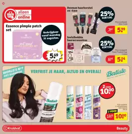 Kruidvat folder Pagina 18: Essence pimple patch set €5,49, Invisibobble haaraccessoires €5,24