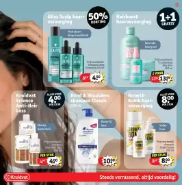 Kruidvat folder Pagina 23: Growth Bomb haar-verzorging €8,00, Hairburst haarverzorging €13,99