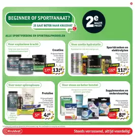 Kruidvat folder Pagina 37: Kruidvat Kinesiologie Tape €8,99, Creatine €13,49