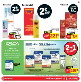 Kruidvat folder Pagina 41: Voltaheat warmte gel €7,00, ORCA vitamine D3 €19,80