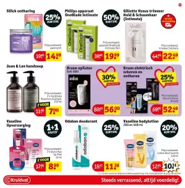 Kruidvat folder Pagina 59: Braun elektrisch scheren en ontharen €52,49, Braun epilator Se5-000 €56,00