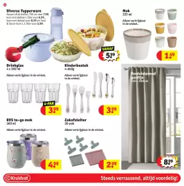 Kruidvat folder Pagina 60: Zakafsluiter €2,99, Kinderbestek €3,99