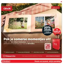 Kruidvat folder Pagina 61: Cewe fotoboek