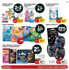 Kruidvat folder Pagina 65: Ajax allesreiniger Sensations €4,39, Dylon textielverf €8,62