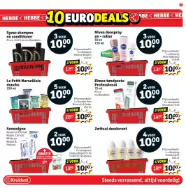 Kruidvat folder Pagina 7: Zwitsal deodorant €10,00, Nivea deospray en - roller €10,00