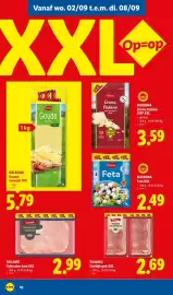 Lidl folder week 36 Pagina 10: Dulano gebraden ham xxl €2,99, Dulano ontbijtspek xxl €2,69