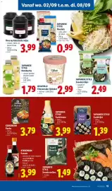 Lidl folder week 36 Pagina 13: Gelatelli cheesecake-ijsbeker €2,99, Thee op Aziatische wijze €3,99