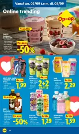Lidl folder week 36 Pagina 14: OMG Bubble tea €2,29, Ginger drink €1,29