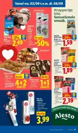 Lidl folder week 36 Pagina 15: Alesto Cashew - pinda geroosterd €1,89, Noten-mengeling €2,39