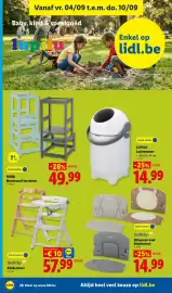 Lidl folder week 36 Pagina 28: Lupilu luieremmer €14,99, Montessori leertoren €49,99