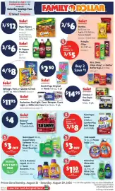 Family Dollar weekly ad week 35 Page 1