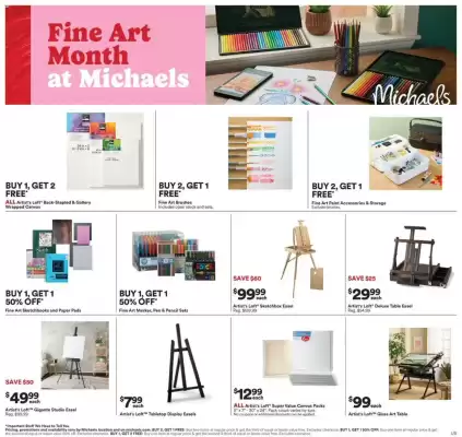 Michaels weekly ad
