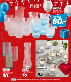 Wupti tilbudsavis Side 30: Lyngby karaffel €39,00, Lyngby vase €80,00