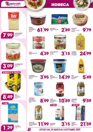 Volantino Rosa Cash Pagina 10: Cannone carciofi spicchi alla contadina €11,99, Desantis olio semi di arachide €24,99