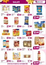 Volantino Rosa Cash Pagina 13: Mulino Bianco Pan Bauletto Bianco €0,92, Fatina arachidi tostate salate €0,88