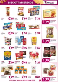 Volantino Rosa Cash Pagina 17: Cabrioni Bignoline €0,85, Playtime Play Rolls €0,95