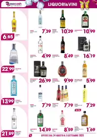 Volantino Rosa Cash Pagina 18: Tanqueray Gin €14,89, Bosford Gin €8,59