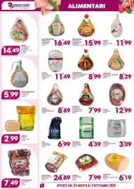 Volantino Rosa Cash Pagina 2: Rigamonti bresaola oro €24,89, Montefiore prosciutto di parma oro €15,99