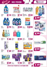 Volantino Rosa Cash Pagina 23: Foxy mega igienica €2,29, Lines seta ultra €1,35