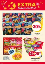 Coop Extra kundeavis uke 35 Side 1: GO’ MORGEN YOGHURT €20,00
