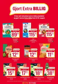 Coop Extra kundeavis uke 35 Side 16: Coop lettsaltet torsk €115,00, Coop pasta sauce verdure €15,00