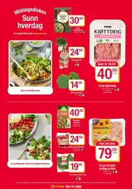 Coop Extra kundeavis uke 35 Side 7: Coop kjøttdeig €40,00, Norsk hjertesalat 2 stk €19,90