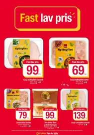 Coop Extra kundeavis uke 35 Side 9: Coop kyllingfilet naturell €99,00, Coop kylling lårfilet €79,00
