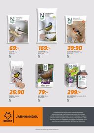 Bolist reklamblad Sida 6: HAMPFRÖ €69,00, JORDNÖTTER €169,00