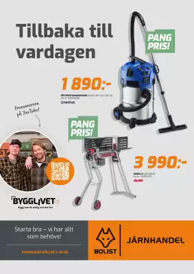 Bolist (giltig till och med 7-09)