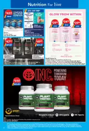 Amcal Pharmacies catalogue Page 11: Musashi High Protein Chocolate Flavour €47,39, Musashi 100% Whey Vanilla Flavour €49,99