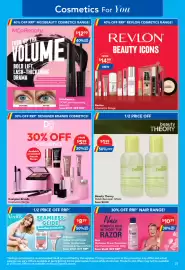 Amcal Pharmacies catalogue Page 24: MCoBeauty. WOWLash Volumising Mascara €12,99, Beauty Theory Polish Remover €1,99