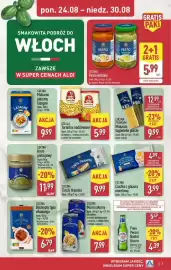 ALDI gazetka tydzień 35 Strona 3: Tortellini nadziewane z szynką prosciutto Stella €5,99