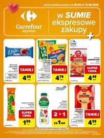 Carrefour Express gazetka tydzień 35 Strona 2: Chipsy ziemniaczane o smaku paprykowym Carrefour Classic €4,49