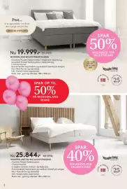SENG tilbudsavis Side 2: WONDERLAND W8 KONTINENTALSENG €19.999,00, WONDERLAND 342 WK ELEVATIONSENG €25.844,00