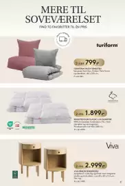 SENG tilbudsavis Side 9: TURIFORM ENJOY SENGETØJ €799,00, VIVA PARON SENGBORD €2.999,00