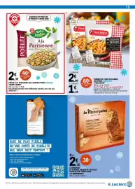 Catalogue E.Leclerc page 15: Notre Jardin Poêlée à la Parisienne €2,39, LA MENORQUINA SANDWICH €2,52