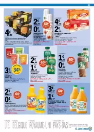 Catalogue E.Leclerc page 23: STARBUCKS PROTEIN DRINK €4,05, STARBUCKS CAFÉ FRAIS €2,79