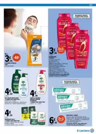 Catalogue E.Leclerc page 51: Elmex DENTIFRICE €6,49, L'ARBRE VERT Gel douche micellaire €4,59