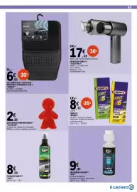 Catalogue E.Leclerc page 65: LITTLE JOE DIFFUSEUR DE PARFUM CHERRY €2,25, CUSTOTOOLS Aspirateur sans fil €17,43