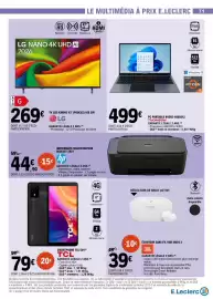 Catalogue E.Leclerc page 71: TCL SMARTPHONE TCL 501 €79,00, LG TV LED 43NU8E €269,00