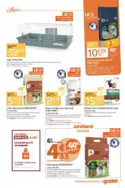 Catalogue Jardiland page 11: Versele-Laga Aliment Cuni Complete €15,39, Primo Cage 100 €39,99