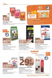 Catalogue Jardiland page 7: Royal Canin Croquettes Maxi 5+ €70,00, PURE FAMILY Croquettes chien €29,99