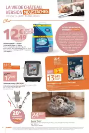 Catalogue Jardiland page 8: PURE FAMILY Maison de toilette €17,99, PURE FAMILY Litière agglomérante minérale €13,49
