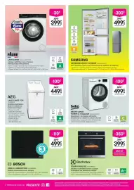 Catalogue Pulsat page 2: Samsung réfrigérateur combiné rb33b612esa €499,99, Faure lave-linge faulfs9fw31 €399,99