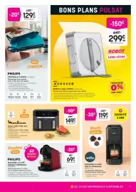 Catalogue Pulsat page 7: Wilfa machine à café multi-capsules €119,99, Moulinex dual easy fry xxl €149,99