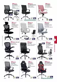 Catálogo BricoCentro Página 3: Silla milán €72,95, Silla verona ii 90-100x55x54cm - negra-cromo €49,95