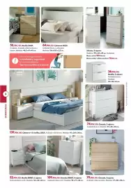 Catálogo BricoCentro Página 6: Mesilla sweet, 3 cajones €52,95, Mesilla 3 cajónes dana 48,5x41x40cm - blanco €56,95